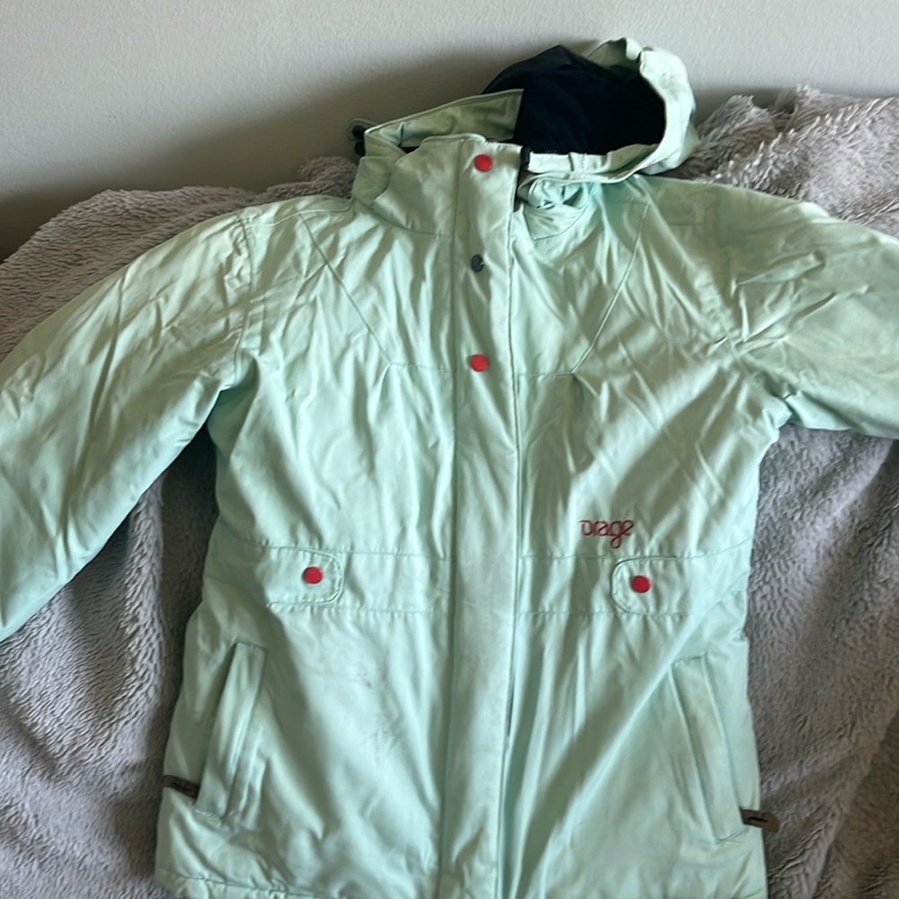 Orage mint kids prime jacket